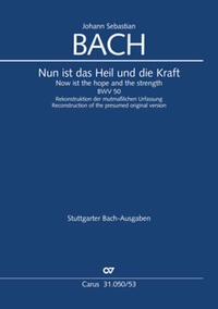Vorderes Coverbild Nun ist das Heil und die Kraft (Klavierauszug)
