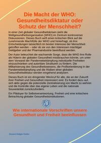 Vorderes Coverbild Die Macht der WHO: Gesundheitsdiktatur oder Schutz der Menschheit?