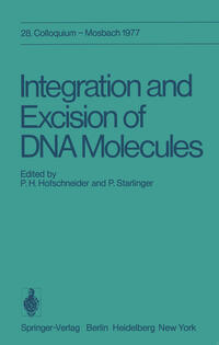 Vorderes Coverbild Integration and Excision of DNA Molecules