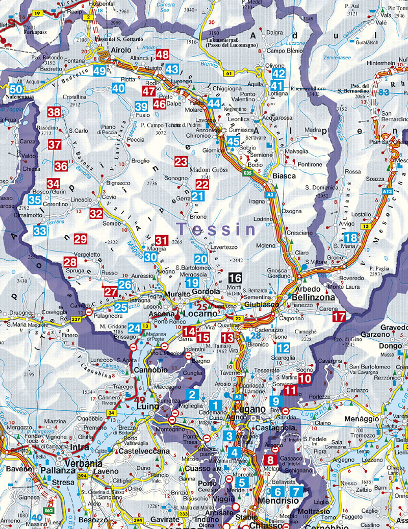 Beispielinhalt (Bild) Tessin