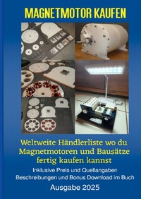 Vorderes Coverbild Magnetmotor kaufen Ausgabe 2025