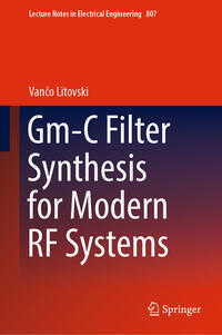 Vorderes Coverbild Gm-C Filter Synthesis for Modern RF Systems