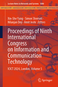 Vorderes Coverbild Proceedings of Ninth International Congress on Information and Communication Technology