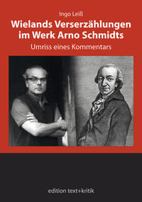 Vorderes Coverbild Wielands Verserzählungen im Werk Arno Schmidts