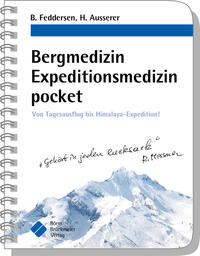 Vorderes Coverbild Bergmedizin Expeditionsmedizin pocket