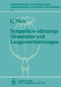 Vorderes Coverbild Sympathico-adrenerge Stimulation und Lungenveränderungen