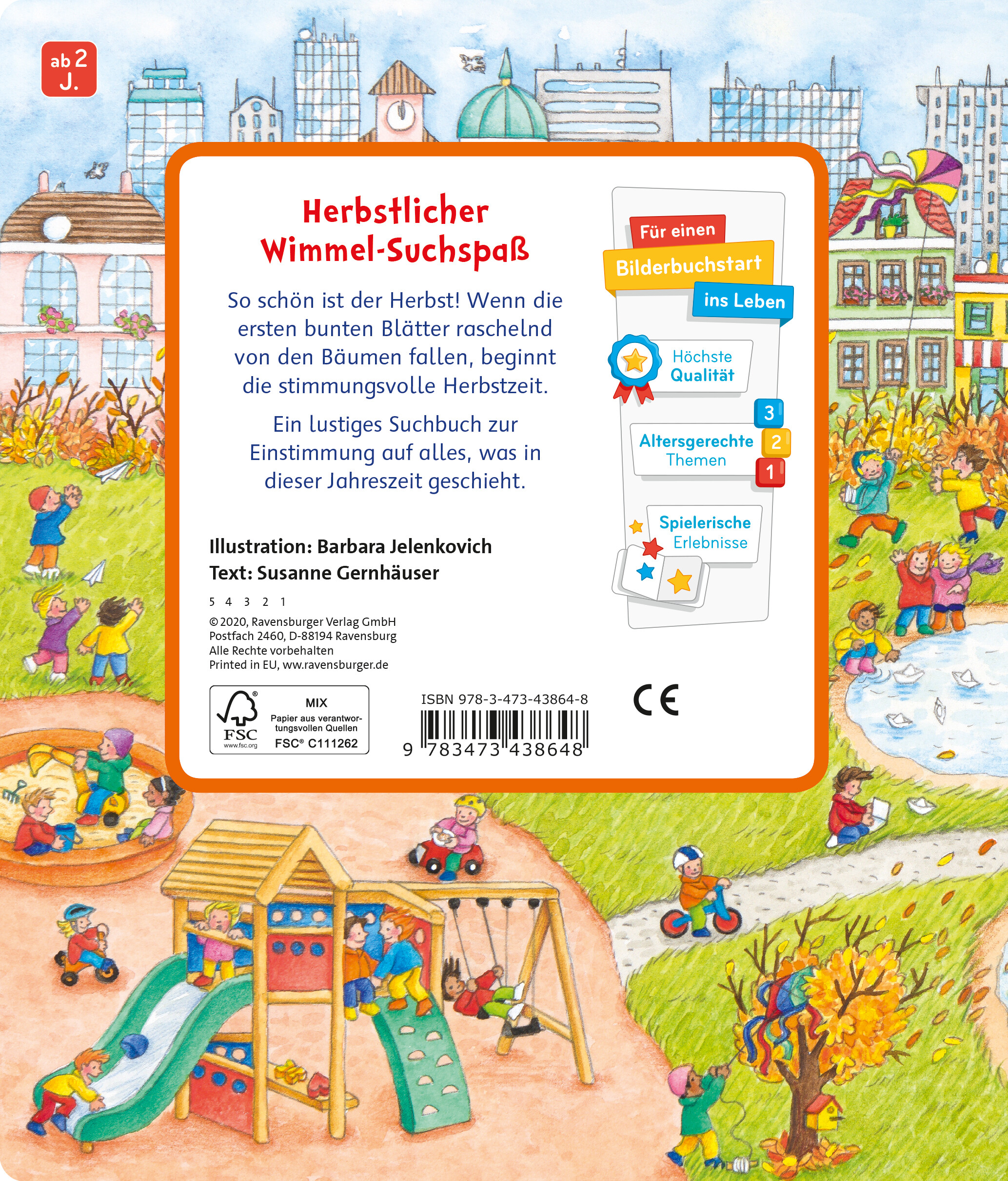 Rückseitencover Sachen suchen - Im Herbst