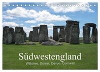 Vorderes Coverbild Südwestengland (Tischkalender 2025 DIN A5 quer), CALVENDO Monatskalender