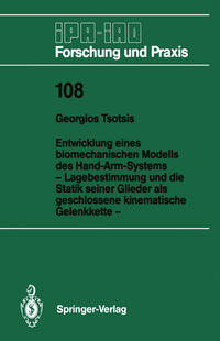 Vorderes Coverbild Entwicklung eines biomechanischen Modells des Hand-Arm-Systems