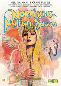 Vorderes Coverbild Nordische Mythen und Sagen (Graphic Novel). Band 2