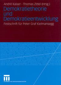 Vorderes Coverbild Demokratietheorie und Demokratieentwicklung
