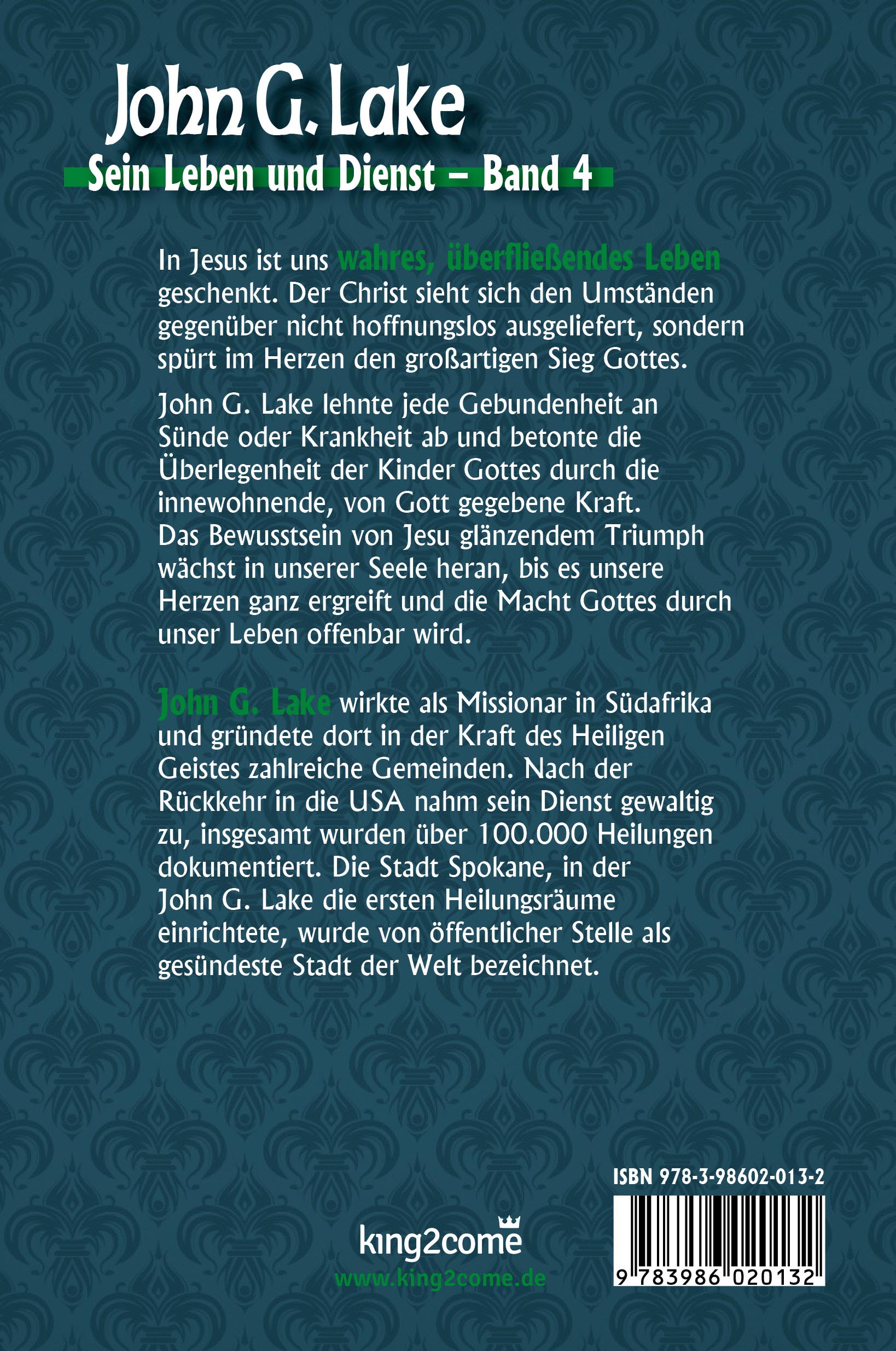 Rückseitencover Wahres Leben in Christus