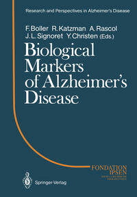 Vorderes Coverbild Biological Markers of Alzheimer’s Disease