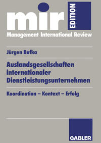 Vorderes Coverbild Auslandsgesellschaften internationaler Dienstleistungsunternehmen