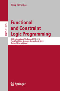 Vorderes Coverbild Functional and Constraint Logic Programming