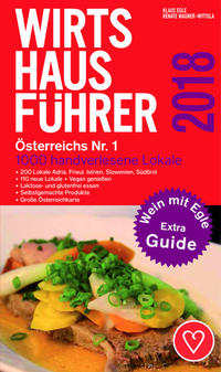 Vorderes Coverbild Wirtshausführer Österreich 2018