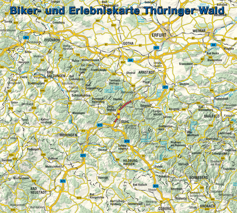 Rückseitencover Thüringer Wald
