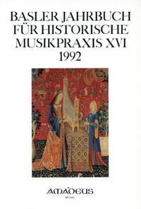 Vorderes Coverbild Basler Jahrbuch für Historische Musikpraxis / Modus und Tonalität