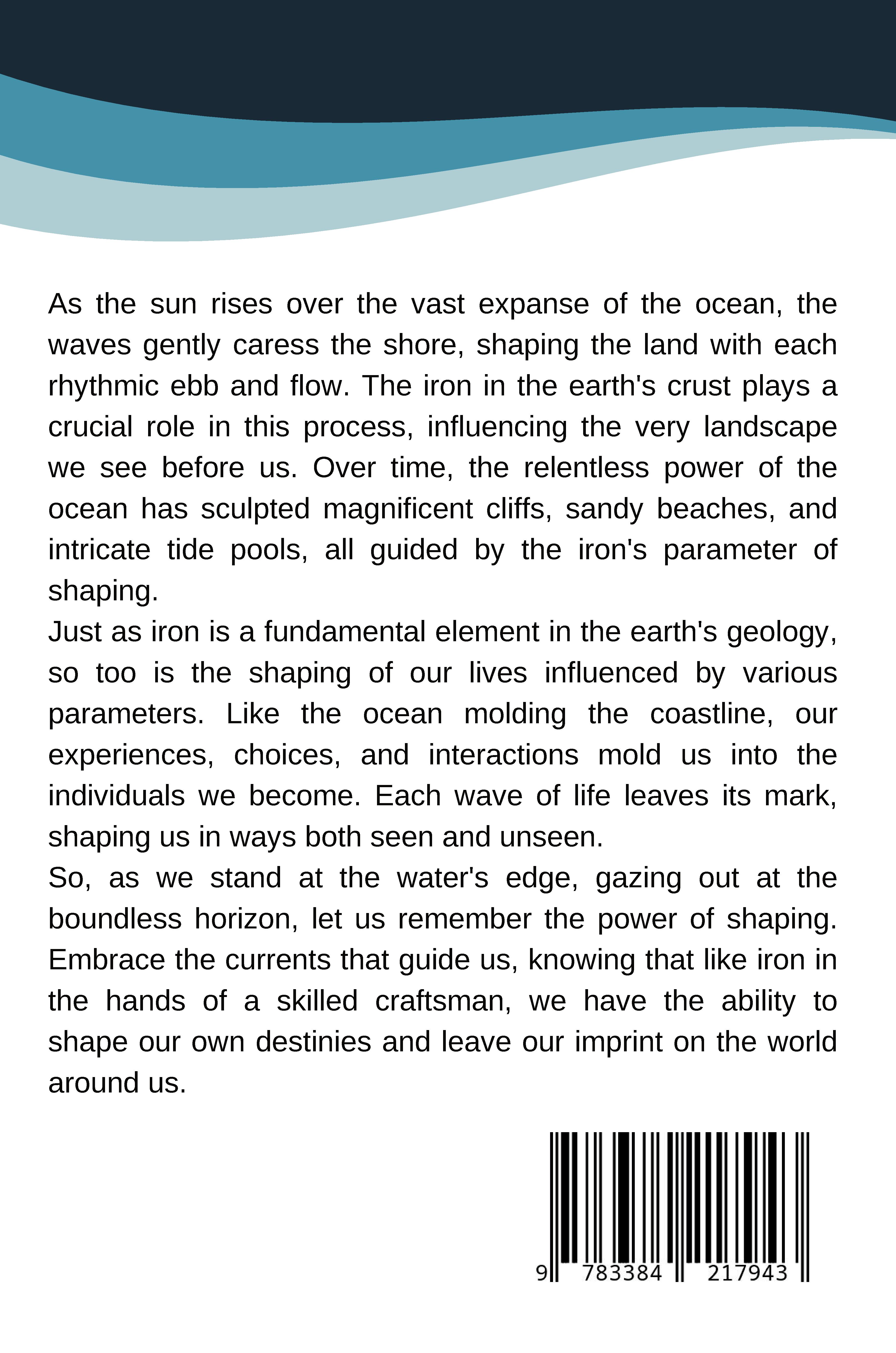 Rückseitencover Iron's Parameter: Shaping Oceans