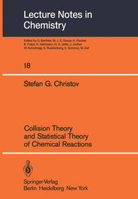 Vorderes Coverbild Collision Theory and Statistical Theory of Chemical Reactions