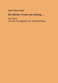 Vorderes Coverbild Ein kleiner Irrtum am Anfang ,,,