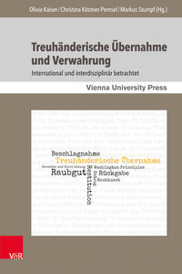 Vorderes Coverbild Treuhänderische Übernahme und Verwahrung