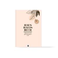 Vorderes Coverbild Haushaltsbuch "leavesline art"