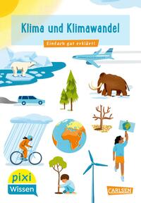 Vorderes Coverbild Pixi Wissen 110: VE 5 Klima und Klimawandel