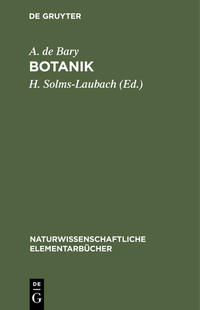 Vorderes Coverbild Botanik