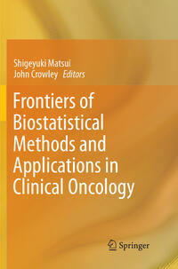 Vorderes Coverbild Frontiers of Biostatistical Methods and Applications in Clinical Oncology