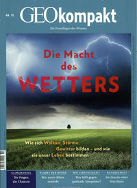 Vorderes Coverbild GEOkompakt / GEOkompakt 55/2018 - Die Macht des Wetters