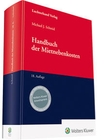Vorderes Coverbild Handbuch der Mietnebenkosten