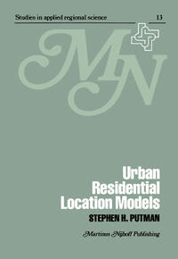 Vorderes Coverbild Urban residential location models