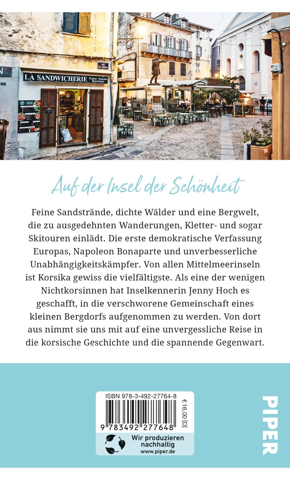 Rückseitencover Gebrauchsanweisung für Korsika