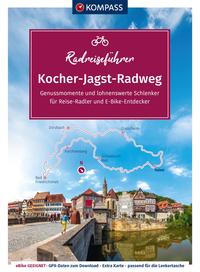Vorderes Coverbild KOMPASS Radreiseführer Kocher-Jagst-Radweg