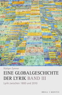Vorderes Coverbild Eine Globalgeschichte der Lyrik
