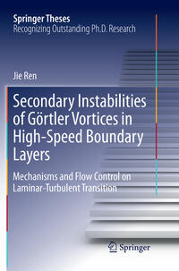 Vorderes Coverbild Secondary Instabilities of Görtler Vortices in High-Speed Boundary Layers