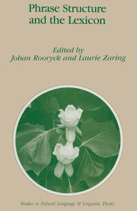 Vorderes Coverbild Phrase Structure and the Lexicon