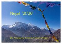 Vorderes Coverbild NEPAL - rund um die Annapurna (Wandkalender 2026 DIN A2 quer), CALVENDO Monatskalender