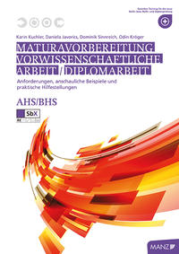 Vorderes Coverbild Maturavorbereitung Vorwissenschaftliche Arbeit/Diplomarbeit