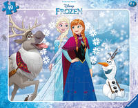 Vorderes Coverbild Kinderpuzzle 40 Teile - Disney Die Eiskönigin - Anna und Elsa