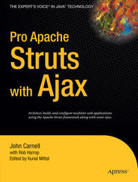 Vorderes Coverbild Pro Apache Struts with Ajax
