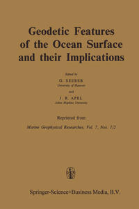 Vorderes Coverbild Geodetic Features of the Ocean Surface and their Implications