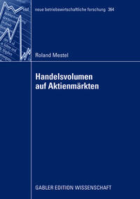 Vorderes Coverbild Handelsvolumen auf Aktienmärkten