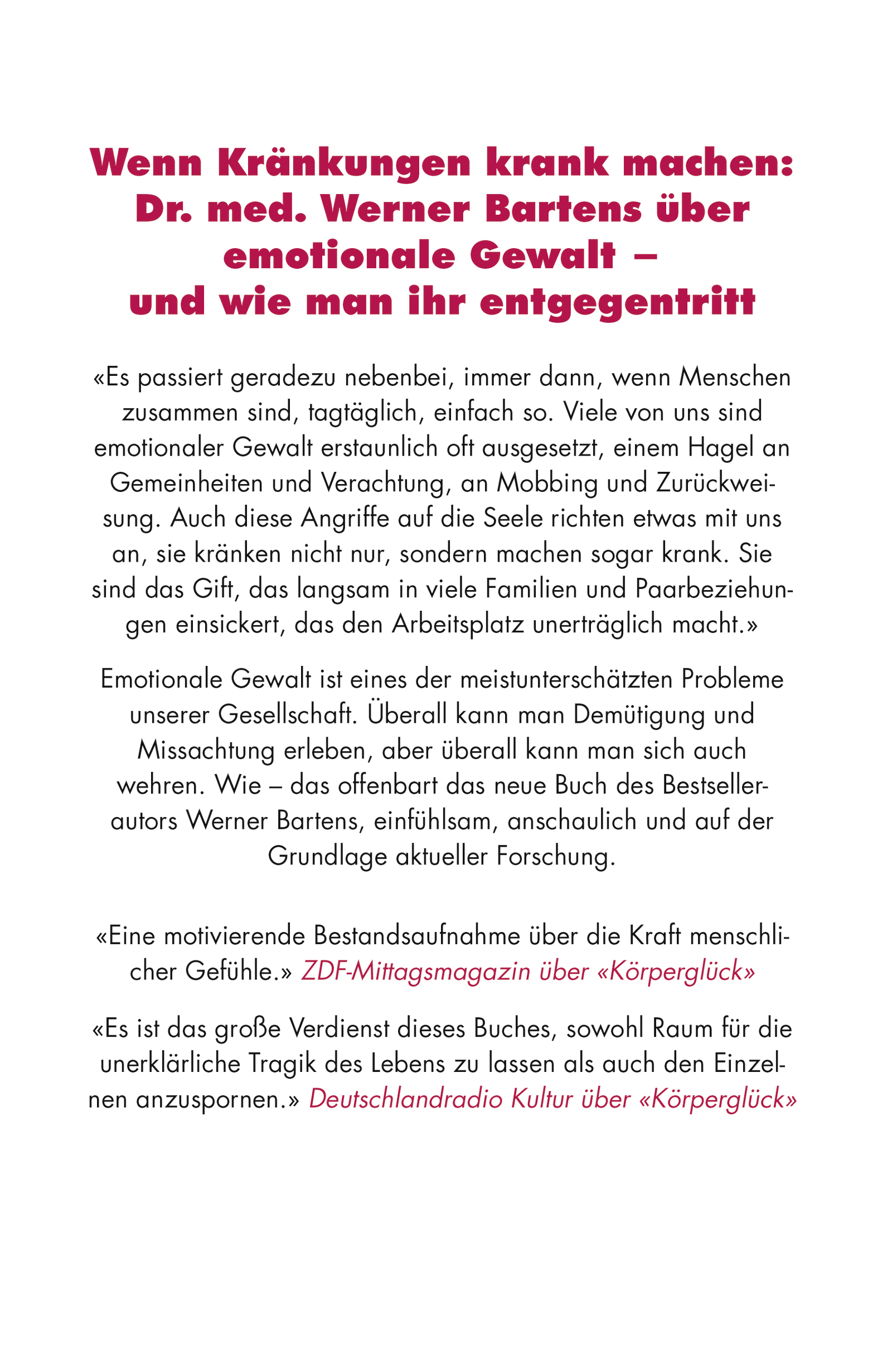 Rückseitencover Emotionale Gewalt