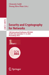 Vorderes Coverbild Security and Cryptography for Networks