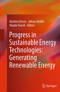 Vorderes Coverbild Progress in Sustainable Energy Technologies: Generating Renewable Energy