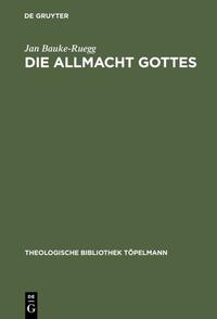 Vorderes Coverbild Die Allmacht Gottes