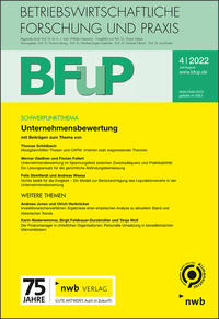 Vorderes Coverbild Unternehmensbewertung