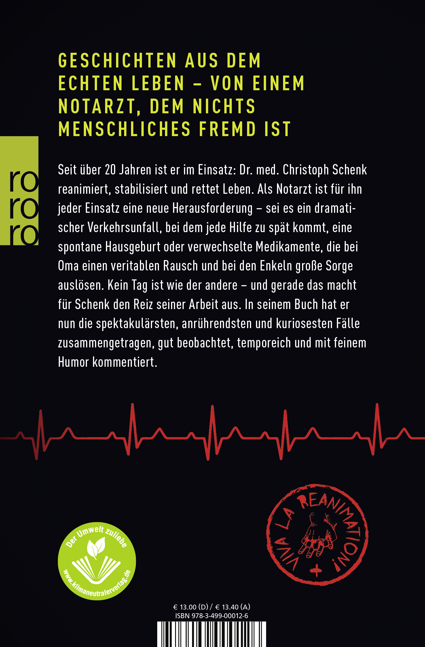 Rückseitencover Viva La Reanimation!